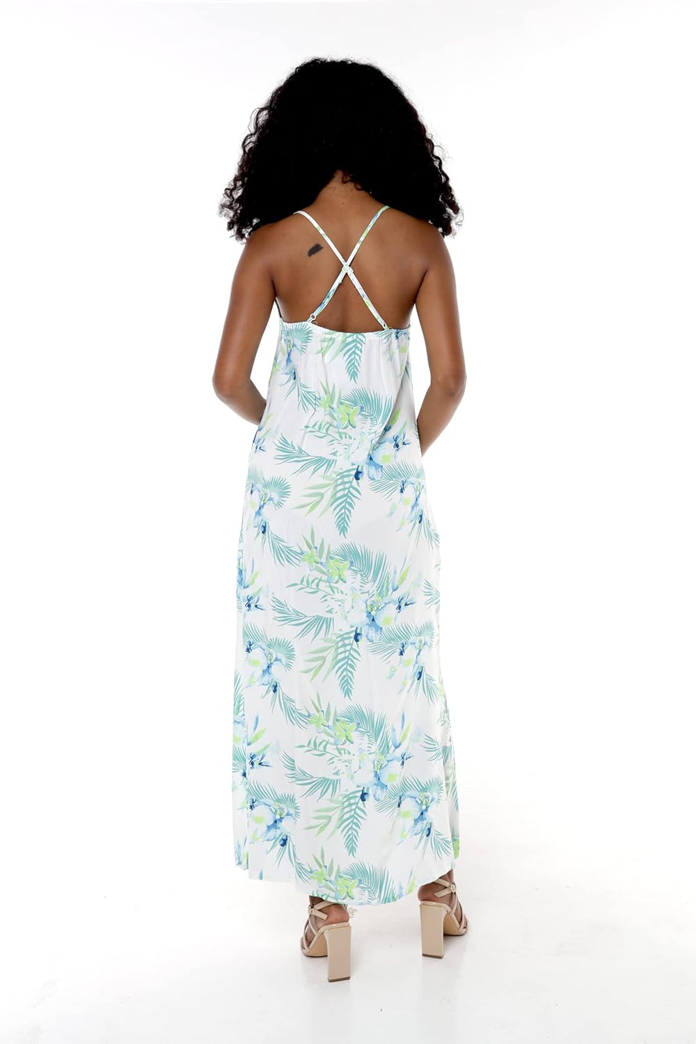 Matchable Family Hawaiian Luau Men Women Girl Boy Clothes in Orchid Breeze White - Image 3