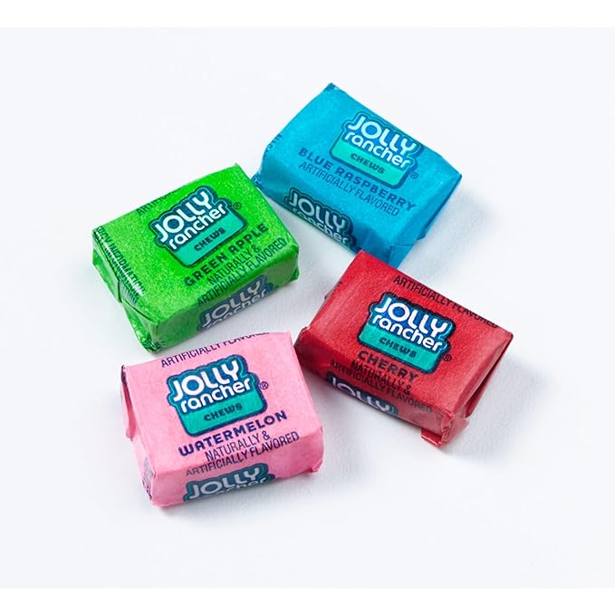 Jolly Rancher Chews Caramelos Sabor Fruta 2.06 oz (12 Unidades) miniatura 4