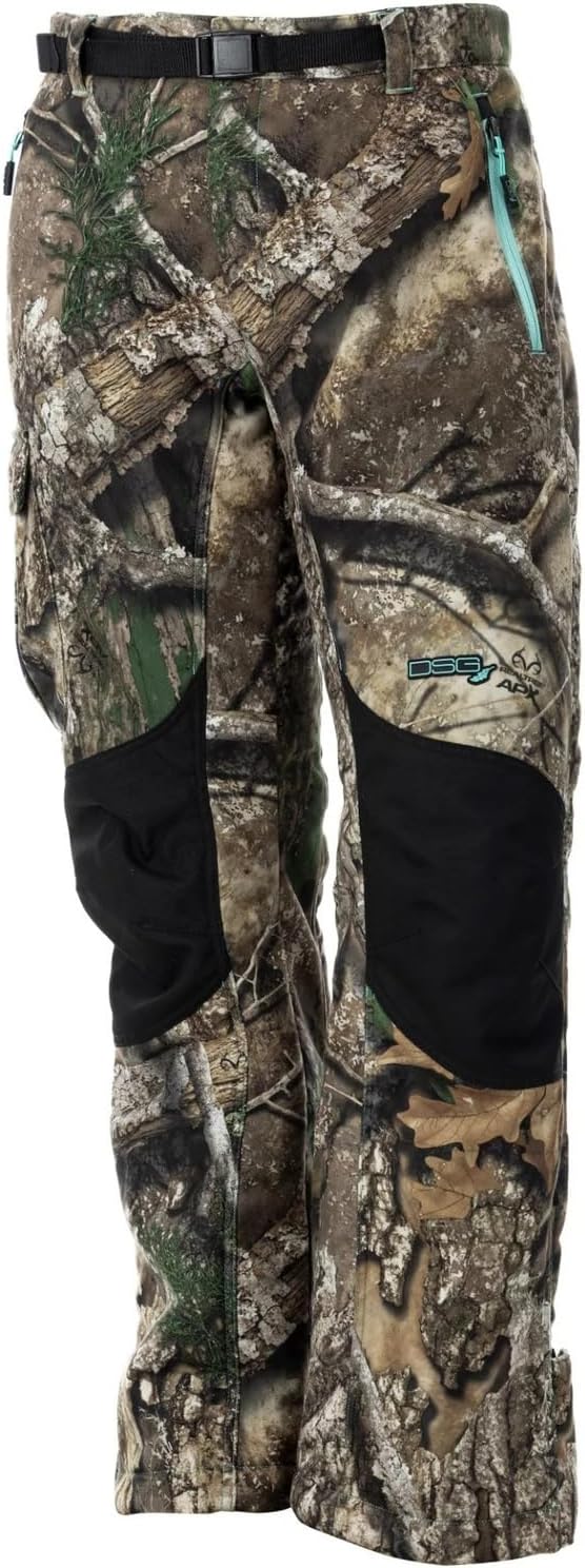 DSG Outerwear Women's Ella 3.0 Hunting Pants | Mild Climate, Windproof Sherpa-Lined Pants with Adjustable Inseam & DWR Finish
