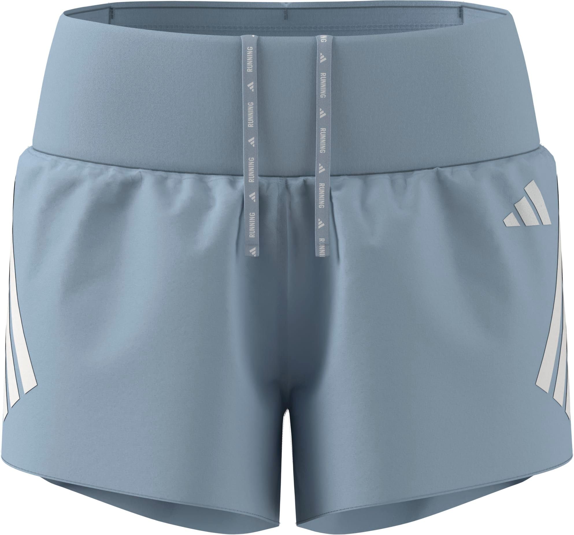 adidas Women's ADI365 Running Formotion Iconic Shorts, Crystal Sky, XS 4 inch