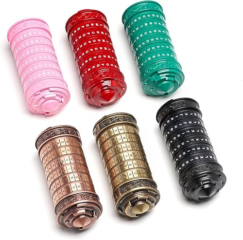 Miniatura 3 de Cryptex Da Vinci - Caja de rompecabezas de dinero para dinero en efectivo, cajas de rompecabezas con compartimentos ocultos, regalo para el día de