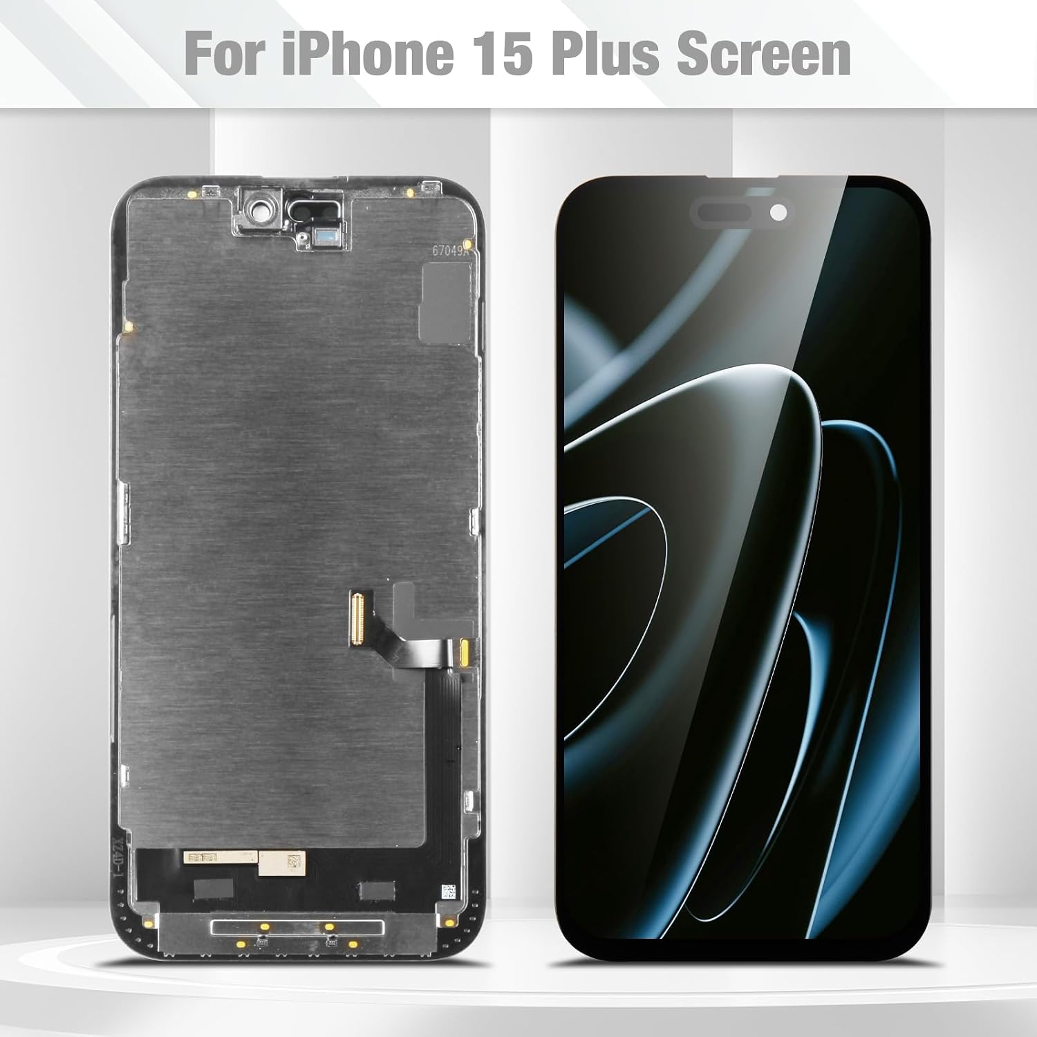 for iPhone 15 Plus Screen Replacement,LCD for iPhone 15 Plus Display Digitizer Touch Screen Assembly with Repair Kits for Model A3094 A2847 A3093 A3096