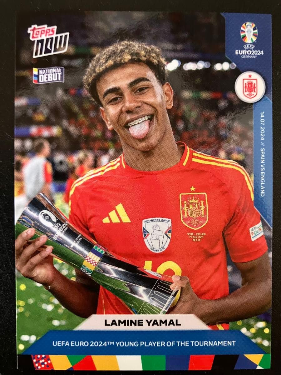 未開封 ラミン ヤマル RC5枚入り Lamine Yamal Amazon.co.jp: ラミン ヤマル LAMINE YAMAL Top now オンライン