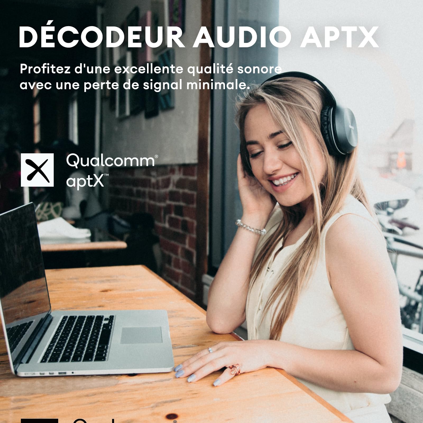 Edifier W800BT Plus Casque Supra-auriculaire sans Fil, Casque Bluetooth, CVC™ 8.0 Call Noise Cancelling, 55H de Lecture, Microphone Intégré, Bouton Physique, Contrôle APP, Noir