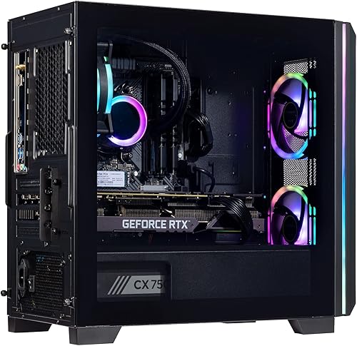 Miniatura 4 de Velztorm Pilum Gaming PC de escritorio AMD Ryzen 7-3700X de 8 núcleos GeForce RTX 3060 64 GB de RAM 1 TB PCIe SSD  2 TB HDD 35 HDMI puerto de