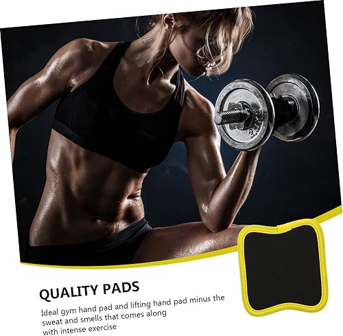 Miniatura 5 de Kisangel 2 pares de guantes de ejercicio de neopreno para hombre, guantes de neopreno para gimnasio, almohadilla de agarre de mano desnuda, para