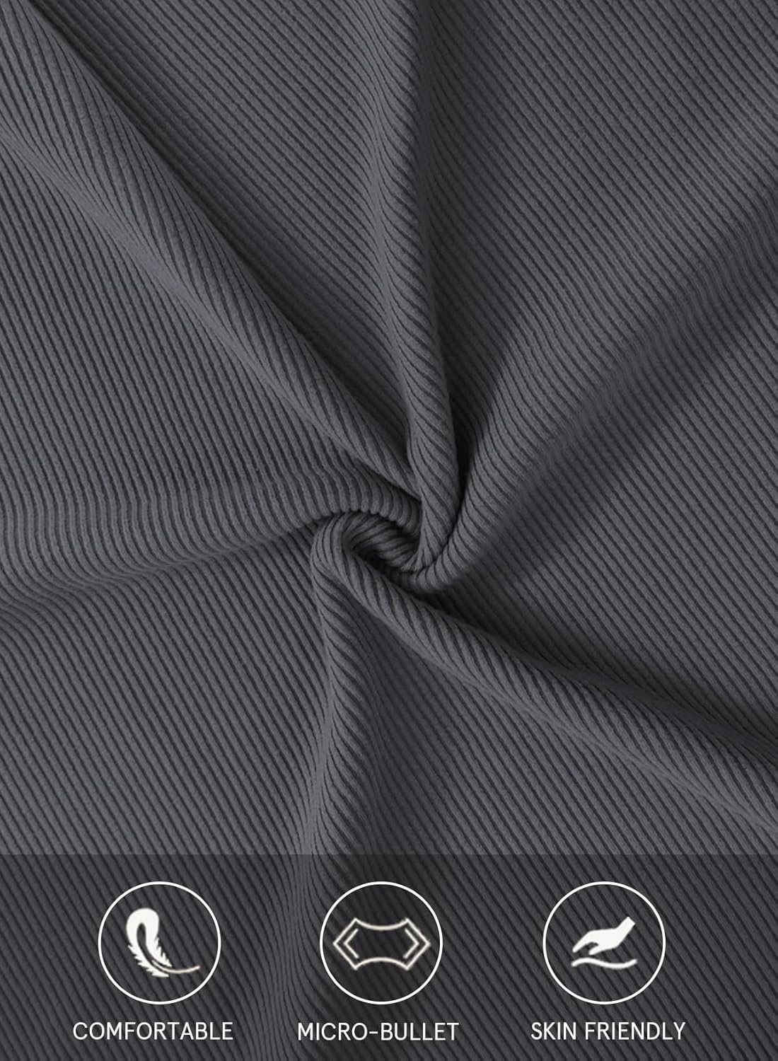 LOLONG Womens Long Sleeve V Neck T Shirts 2025 Casual Basic Ribbed Knit Work Tops - Image 4