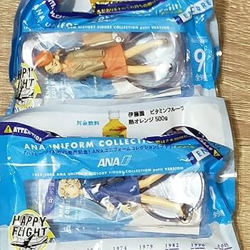 Amazon.co.jp: 食玩 玩具 フィギュア ローソン限定 ANA ユニフォーム