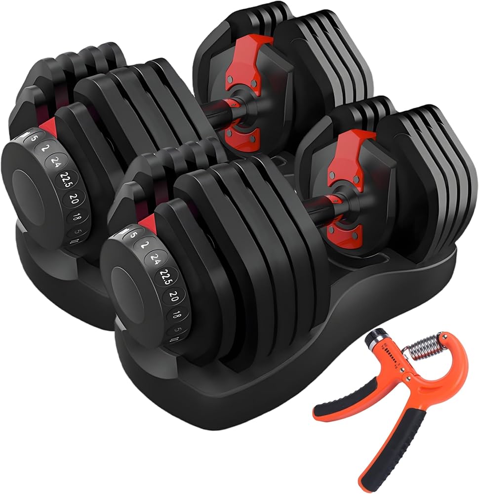 Amazon | HAKENO(ハケノ) ダンベル2個セット 調節可能 24kg 調節可能な 