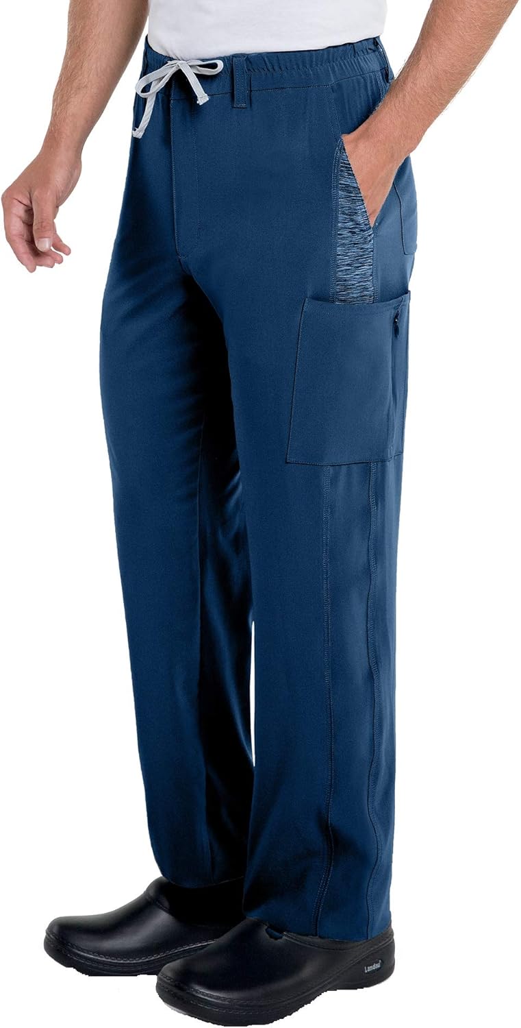 Urbane Performance Tailored Fit Stretch 7-Pkt Cargo Scrub Pants for Men 9250 : Clothing, Shoes & Jewelry