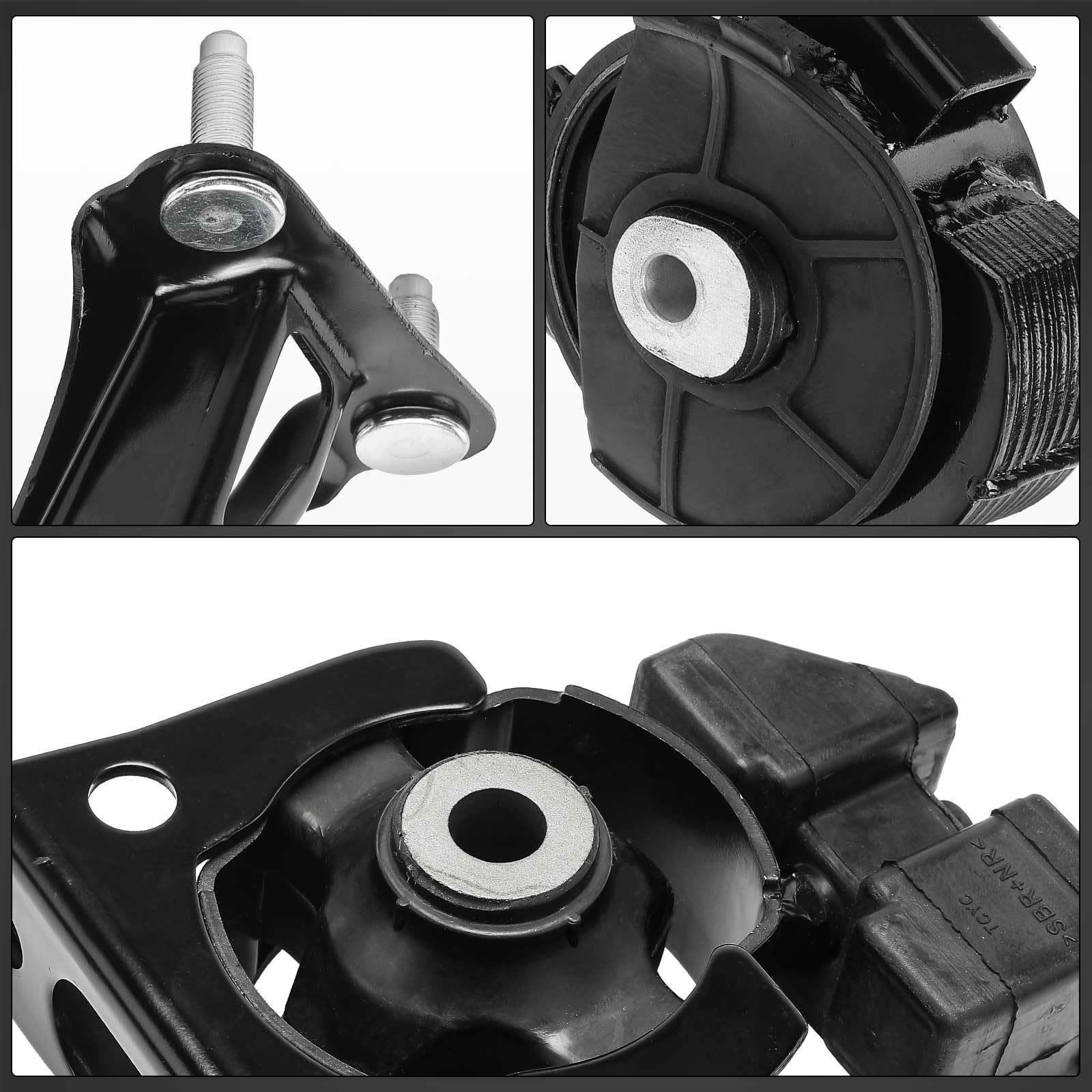 Frankberg 2 supporti motore + 1 supporto cambio + 1 supporto di supporto | 1236137090; Compatibile con: Prius Plus W4, Prius W3