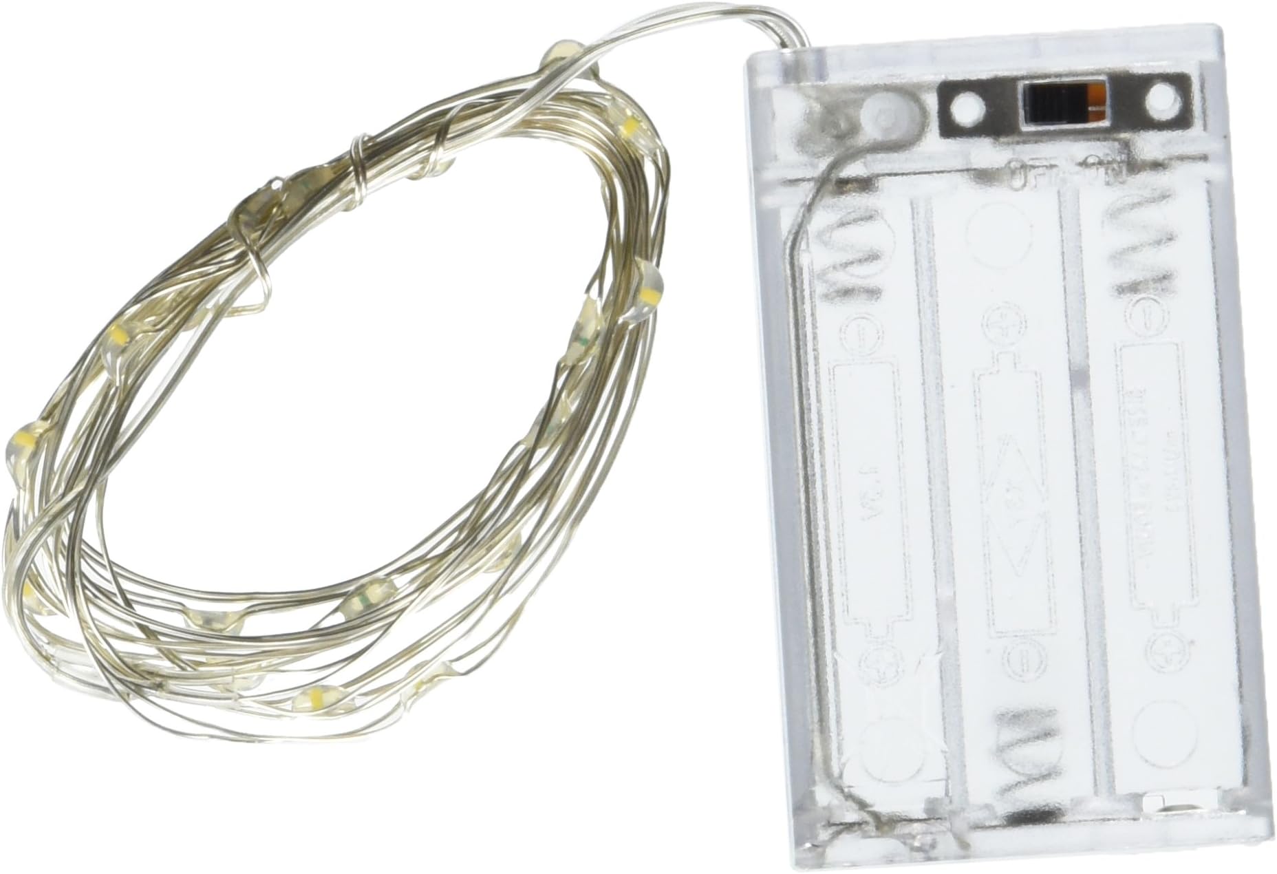 DariceDTMOON20S David Tutera Light Strand with Silver Wire, 20 Lights, 6.56-Feet