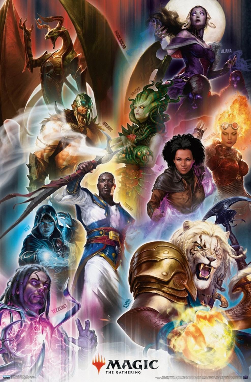 Amazon.com: Trends International Magic: The Gathering - Grid Wall