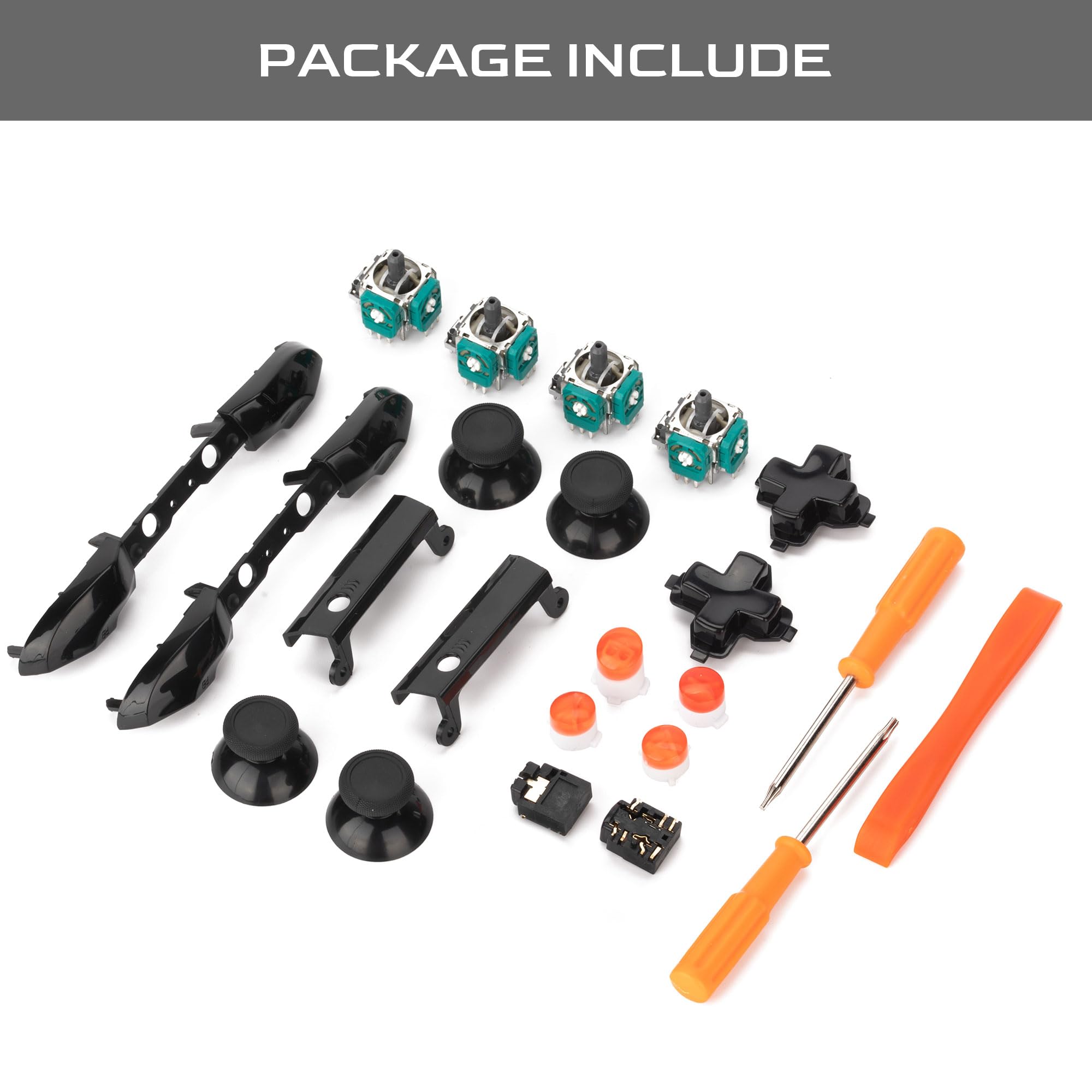 Amazon.com: Repair Kit for Xbox One S/X Controller, Thumbsticks