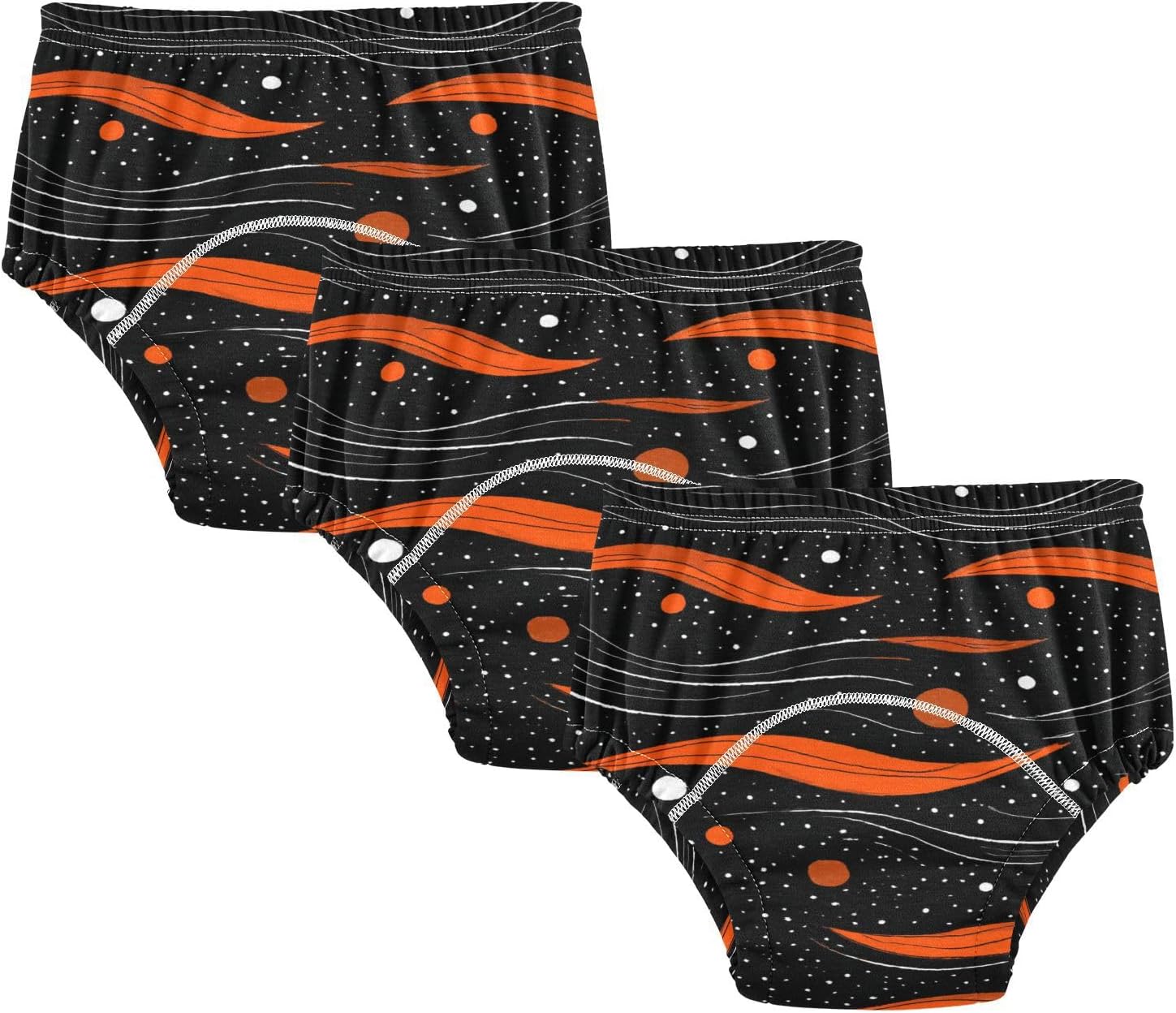 Little Girls Potty Training Underwear Pants Reusable Lazy Lakeshore Galaxy Black Nighttime Potty Training Pants