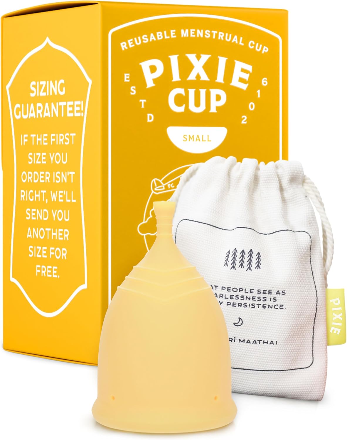 Pixie Cup Menstrual Cup Ranked 1 for Most Comfortable