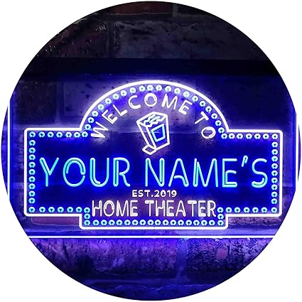 ADVPRO Personalized Your Name EST Year Theme Game Room Man Cave