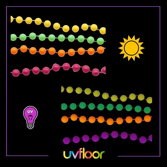 Foto 4 de 5 de UV Floor 8717662461279 - Collar de perlas, colores surtidos