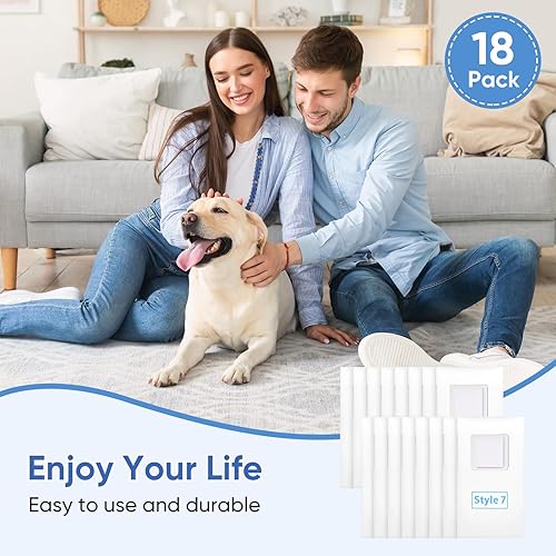 Miniatura 7 de Paquete de 18 bolsas de vacío estilo 7 compatibles con aspiradoras verticales Bissell PowerForce 1739 3522 3525 71Y7, PowerGlide 3545, Plus 3350