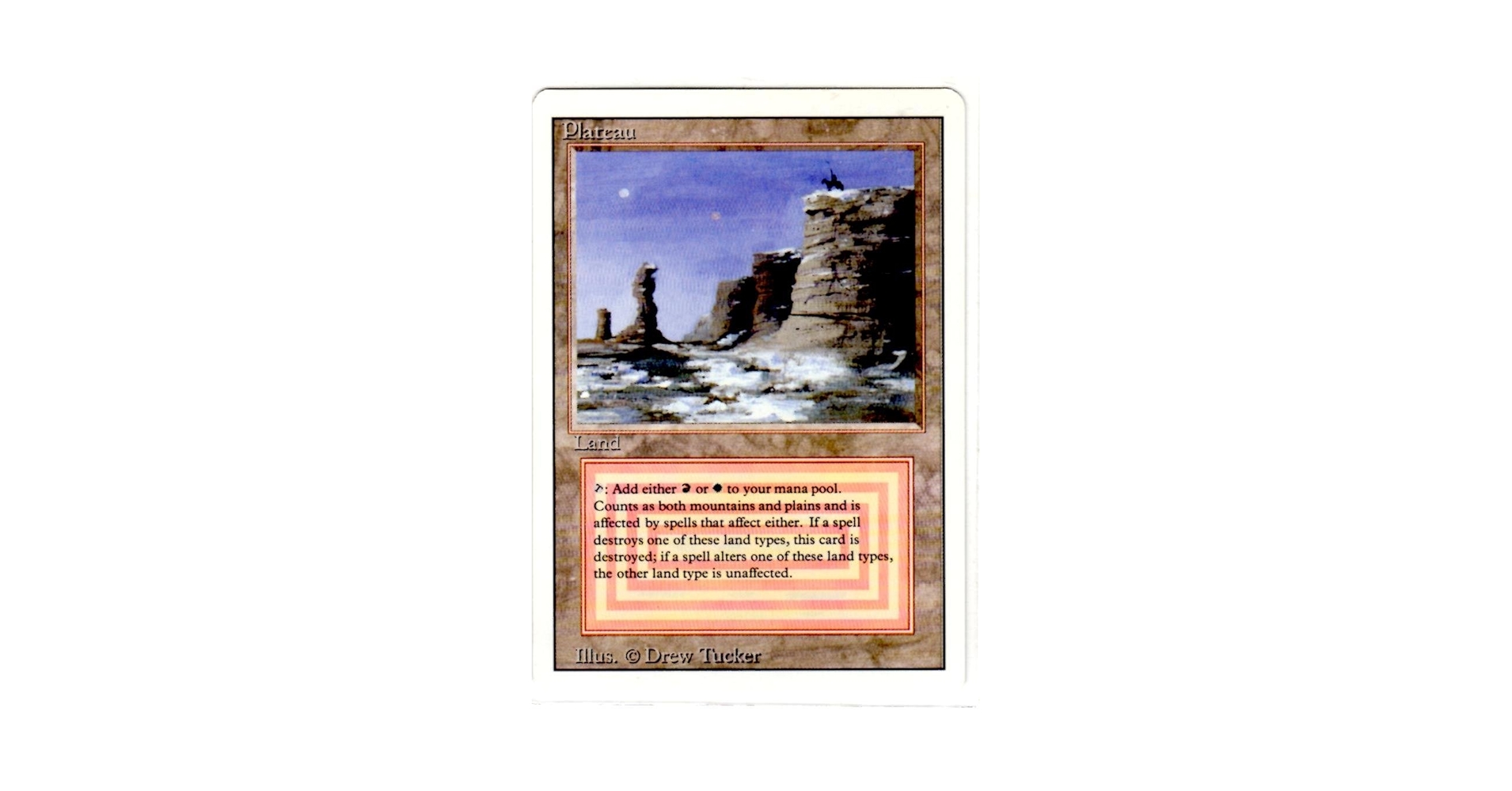 Amazon.com: Magic: the Gathering - Plateau - Revised Edition