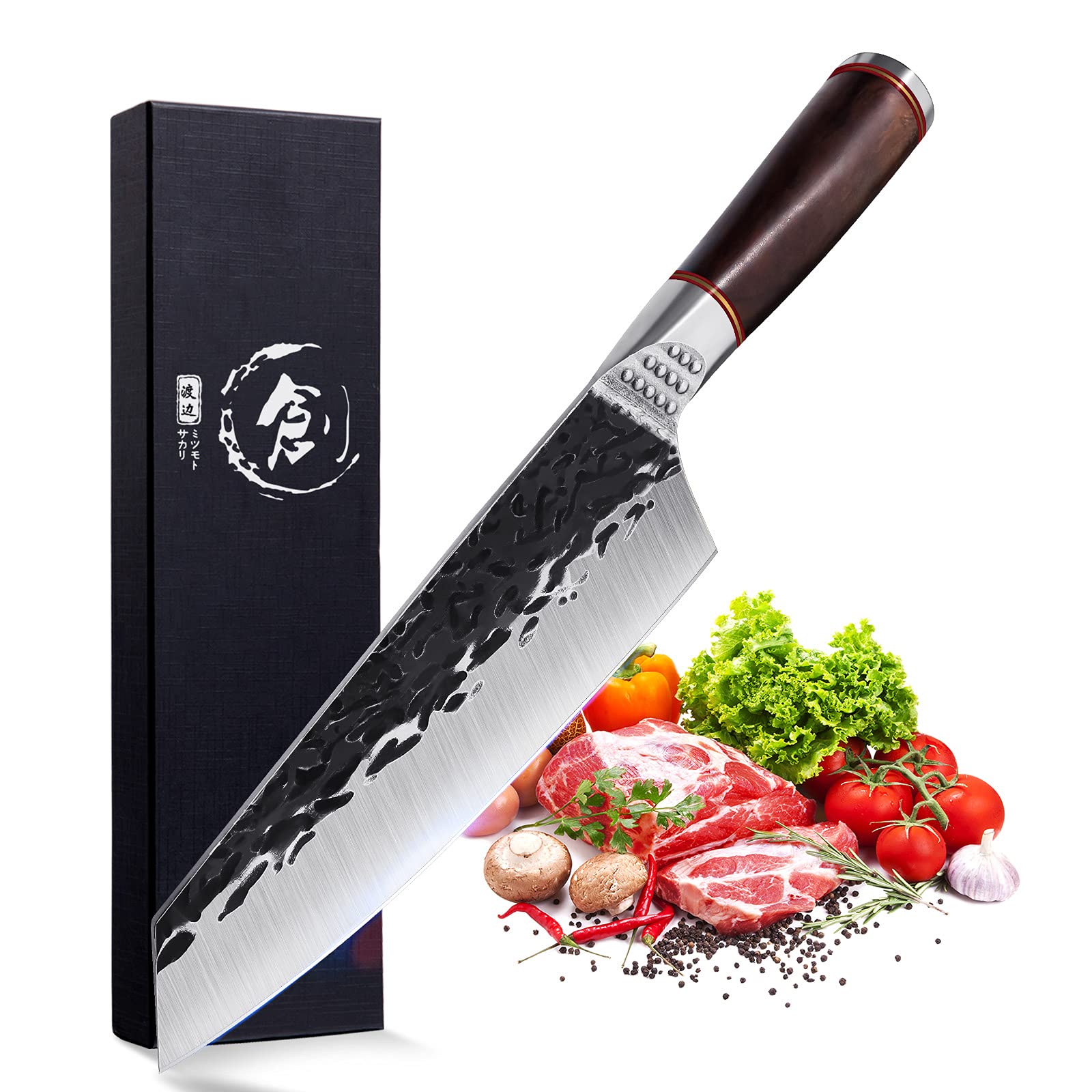 Buy DRAGON RIOT Kiritsuke Chef Knives Carbon Steel Bunka