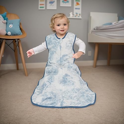 Miniatura 7 de Muslin Sleeping Sack Summer Lightweight Toddler Sack Sleeping Bag Thin Wearable Blanket