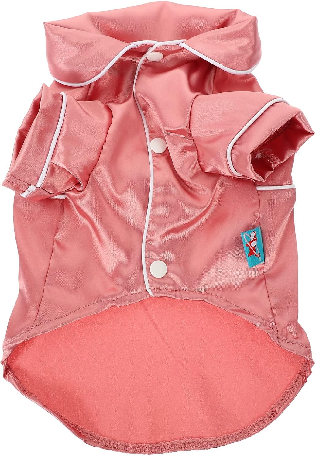 Pijamas para perros pequeños de algodón ligero, cómodo para interiores