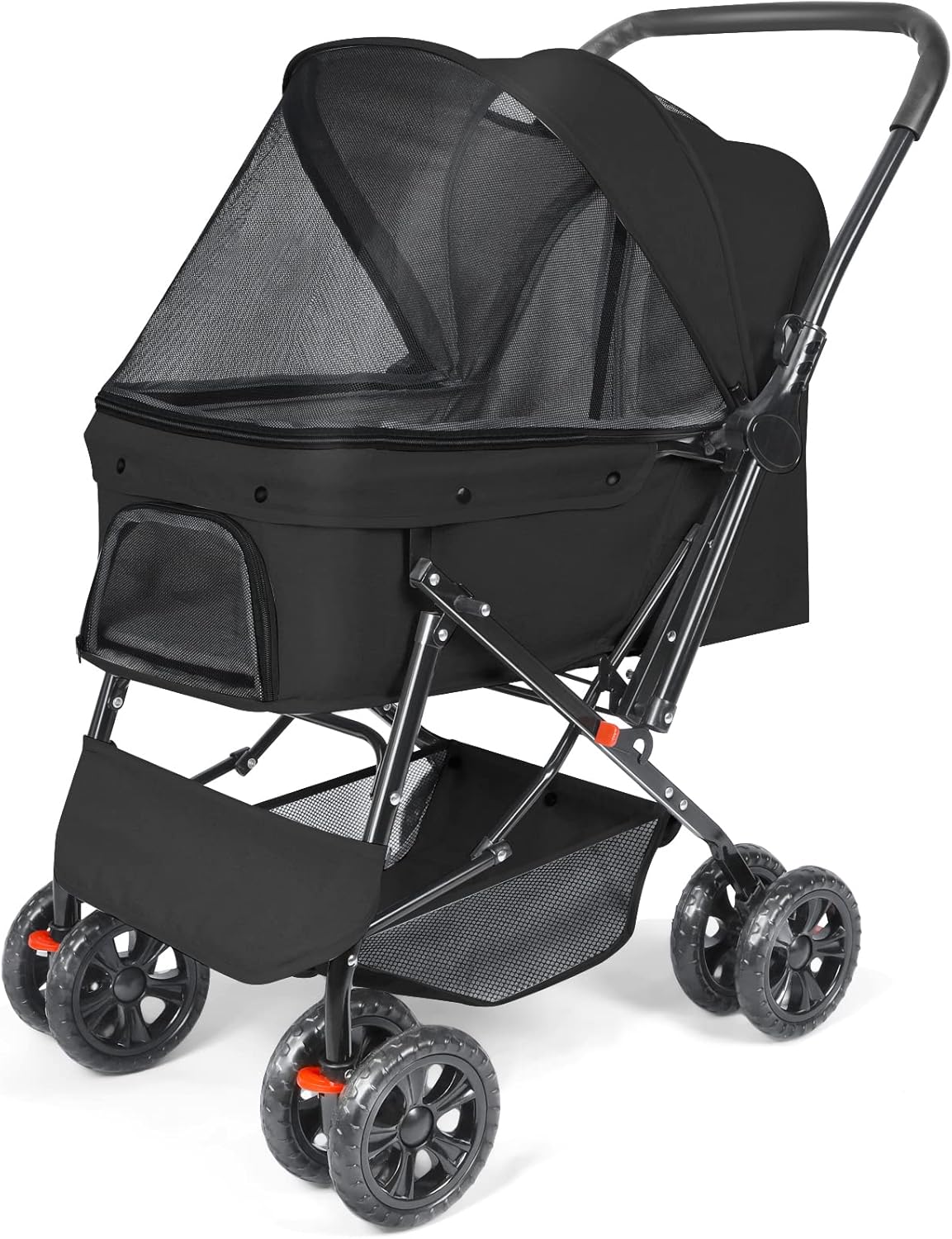 Pet Stroller Dog Strollers for Medium Dogs and Cats, Easy to Walking