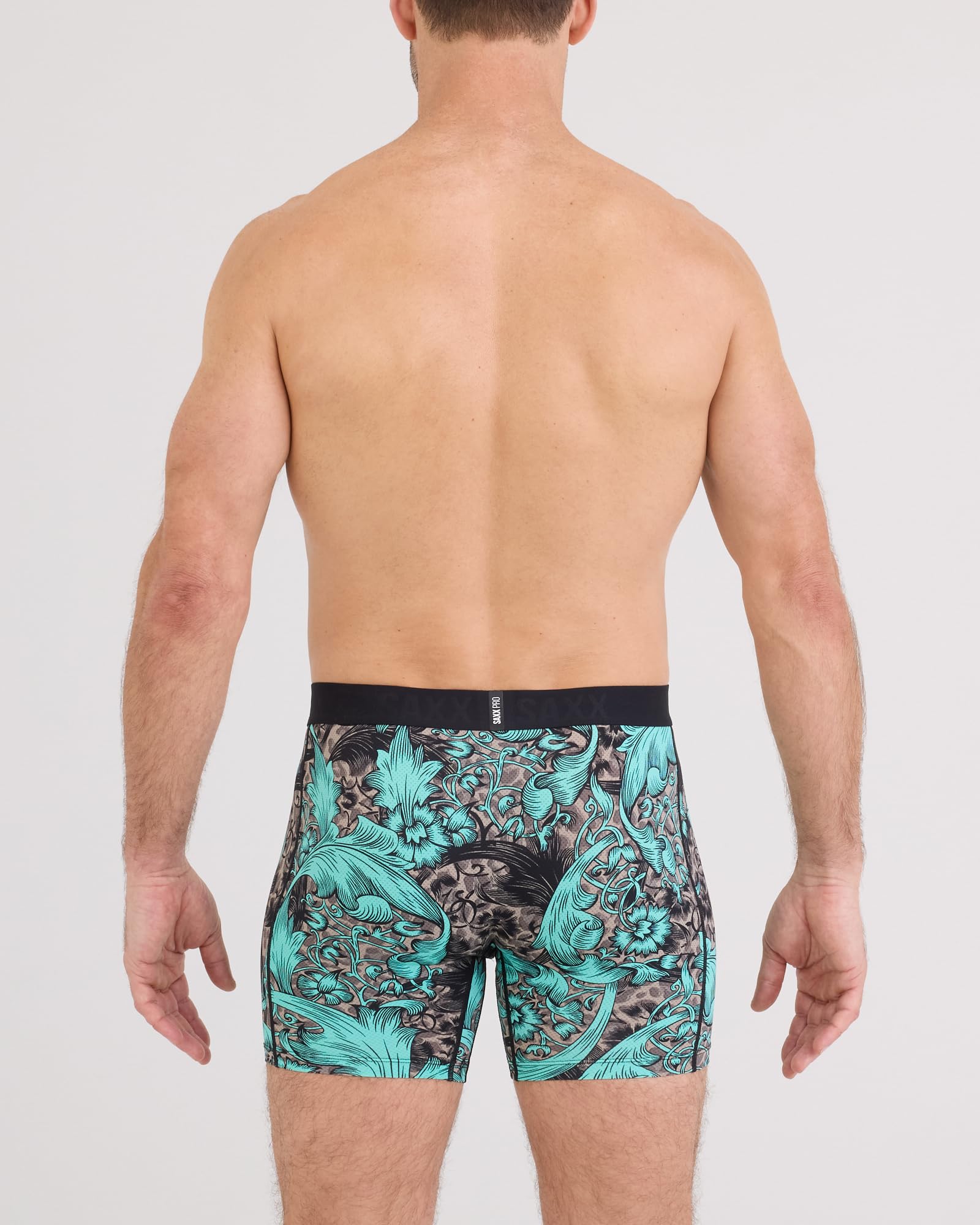 SAXX Underwear Co. Boxer de compression léger pour homme Smooth Flex 15,2 cm