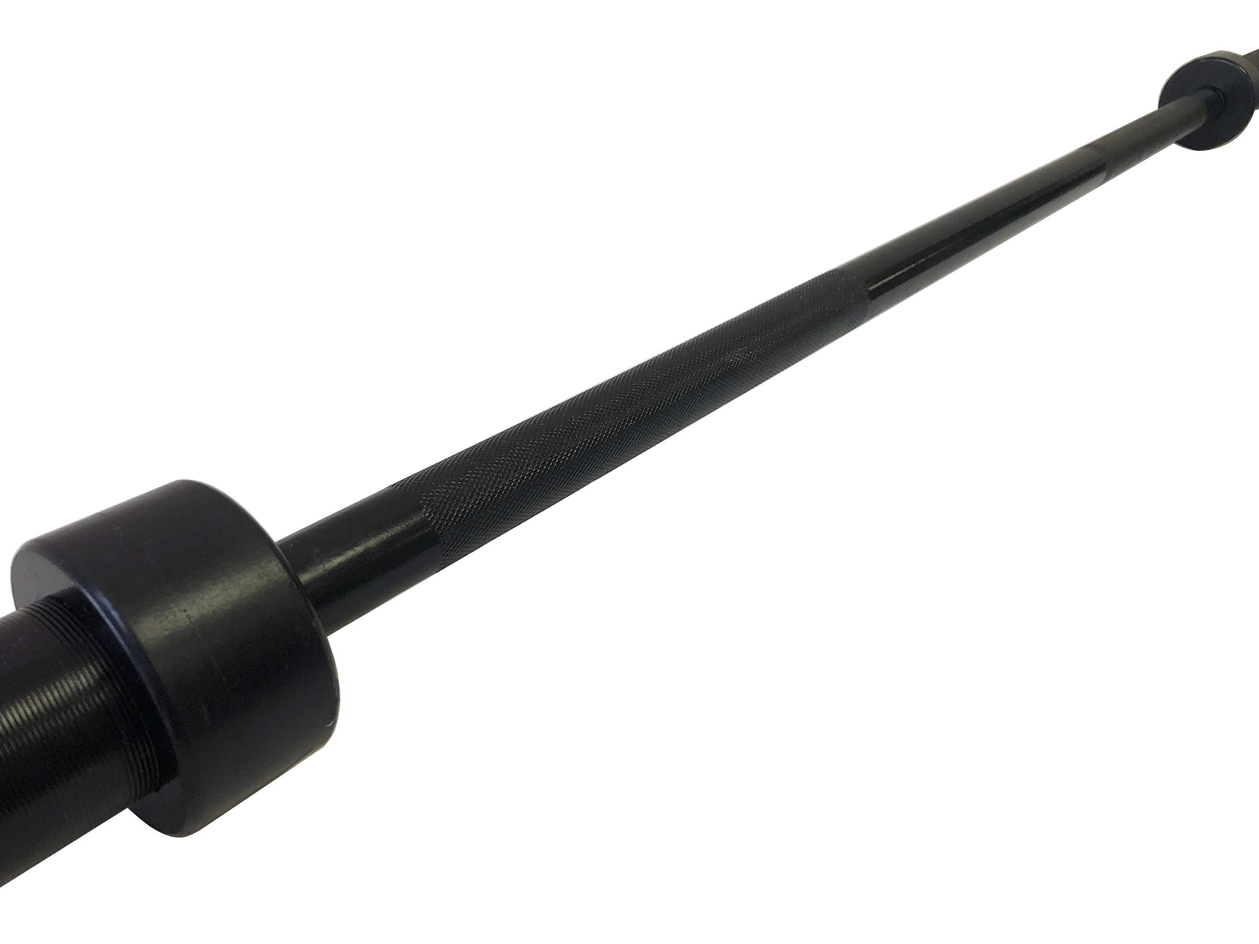 Ader 5' & 6' Professional Olympic Bar (Black, 5)