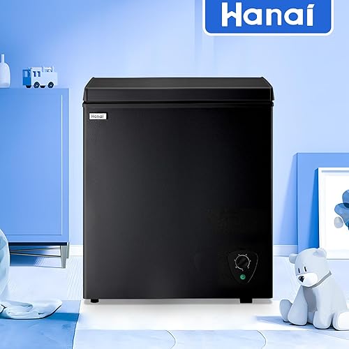 Miniatura 9 de WANAI Congelador de pecho profundo con capacidad de 7.0 pies cúbicos de congelación rápida para el hogar, oficina, dormitorio con una canasta