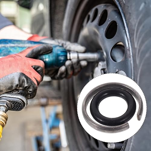 Miniatura 5 de TEHAUX - 10 juegos de llaves de impacto con anillo tórico, piezas de herramienta de llave de impacto