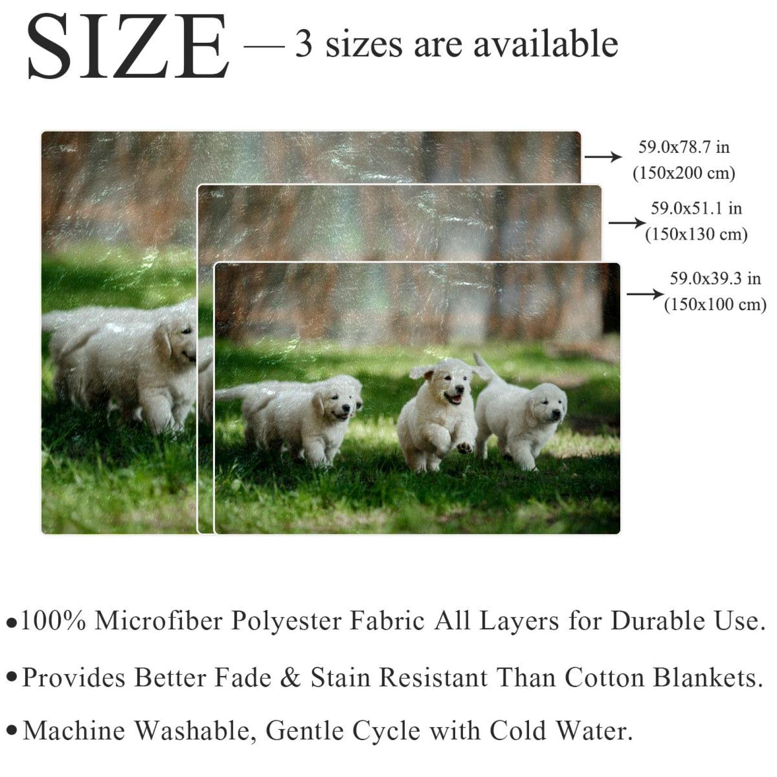Manta de forro polar para perro, mascota, cachorro, para sofá, cama, manta suave y acogedora