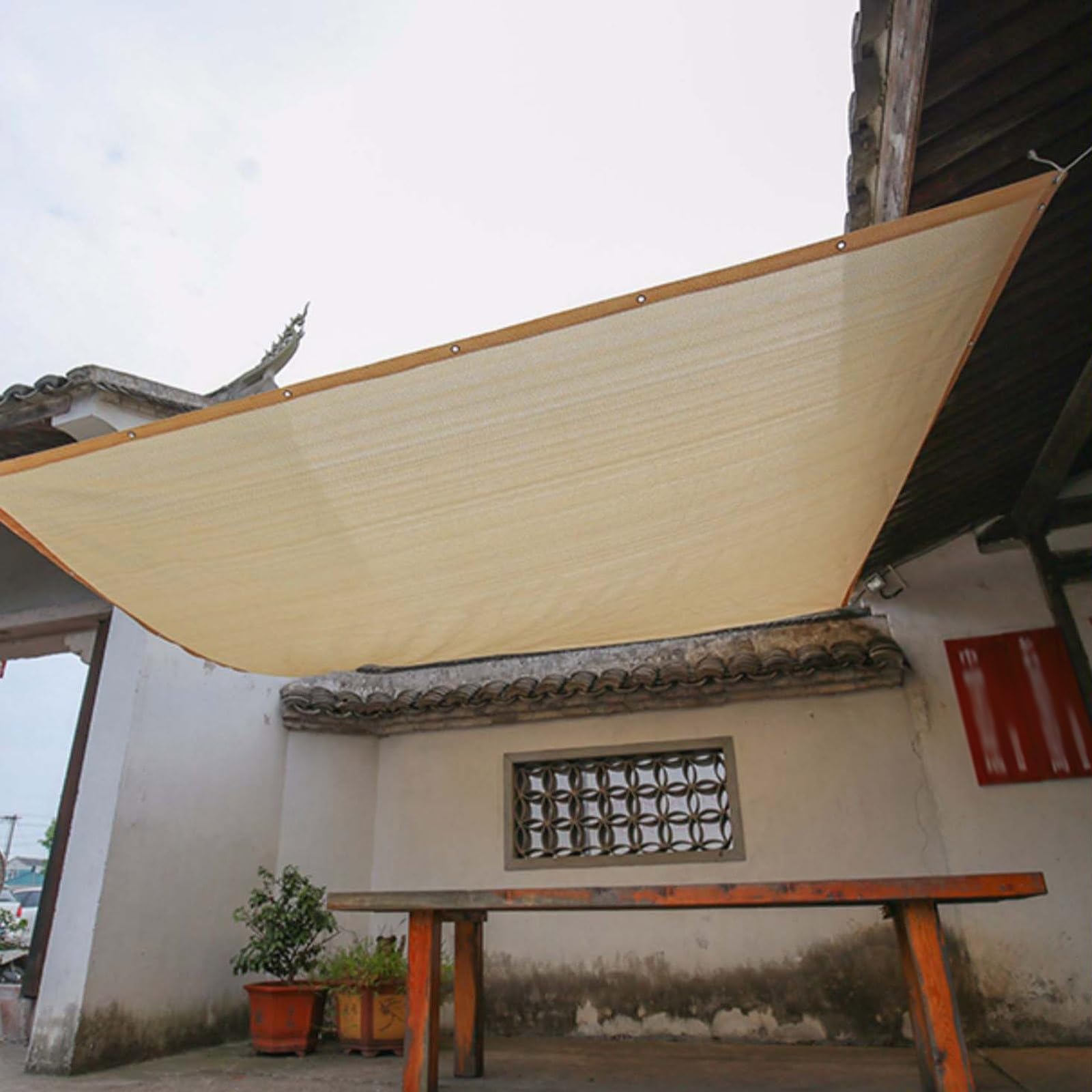 Amazon.co.jp: 日よけシェード 日差しよけ サンシェード 2x3m 3x4m