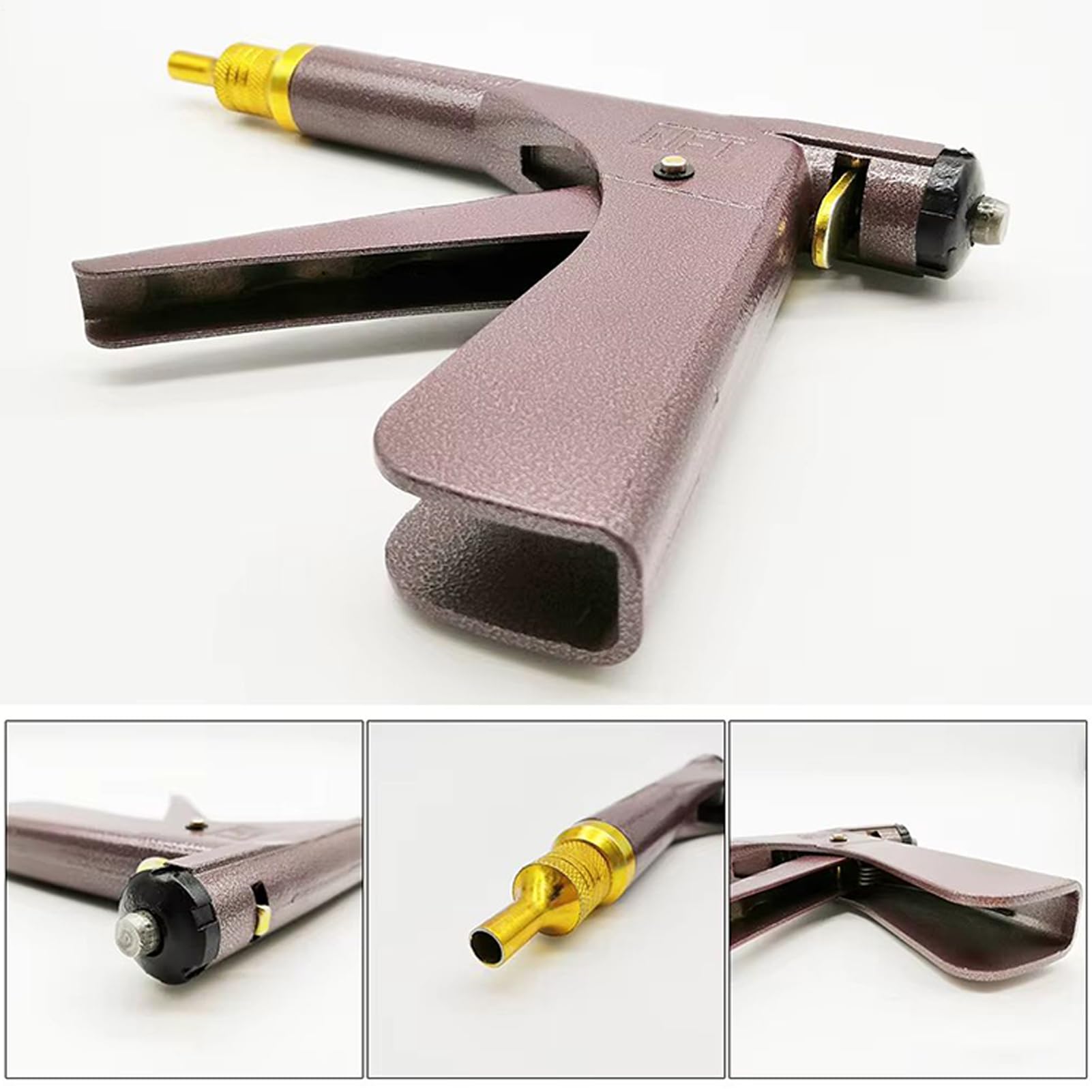 Kit Reparación Neumáticos Moto Herramienta Compresor Portátil | Kit de Reparación de Neumáticos para Coche Inflador para Carretera ATV Camión Tractor Cortacésped Moto de