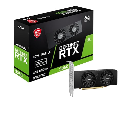 MSI GeForce RTX 3050 LP 6G Graphics Card