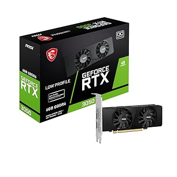 MSI GeForce RTX 3050 LP 6GB OC