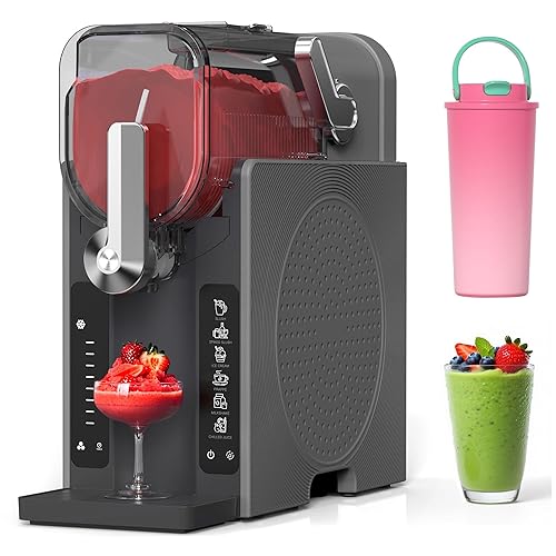 Máquina de granizado para el hogar, sin necesidad de hielo, máquina profesional de bebidas congeladas y máquina de margarita, 6 ajustes