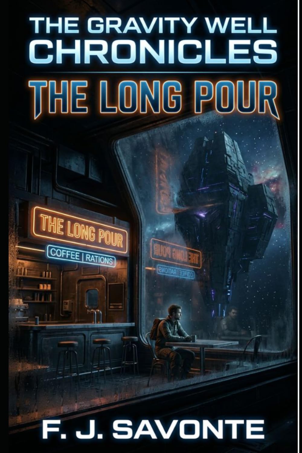 The Gravity Well Chronicles: The Long Pour: A Cozy Science Fiction Novel About First Contact, Alien Encounters, Space Station Life, Found Family and Quiet Wonders in Deep Space
