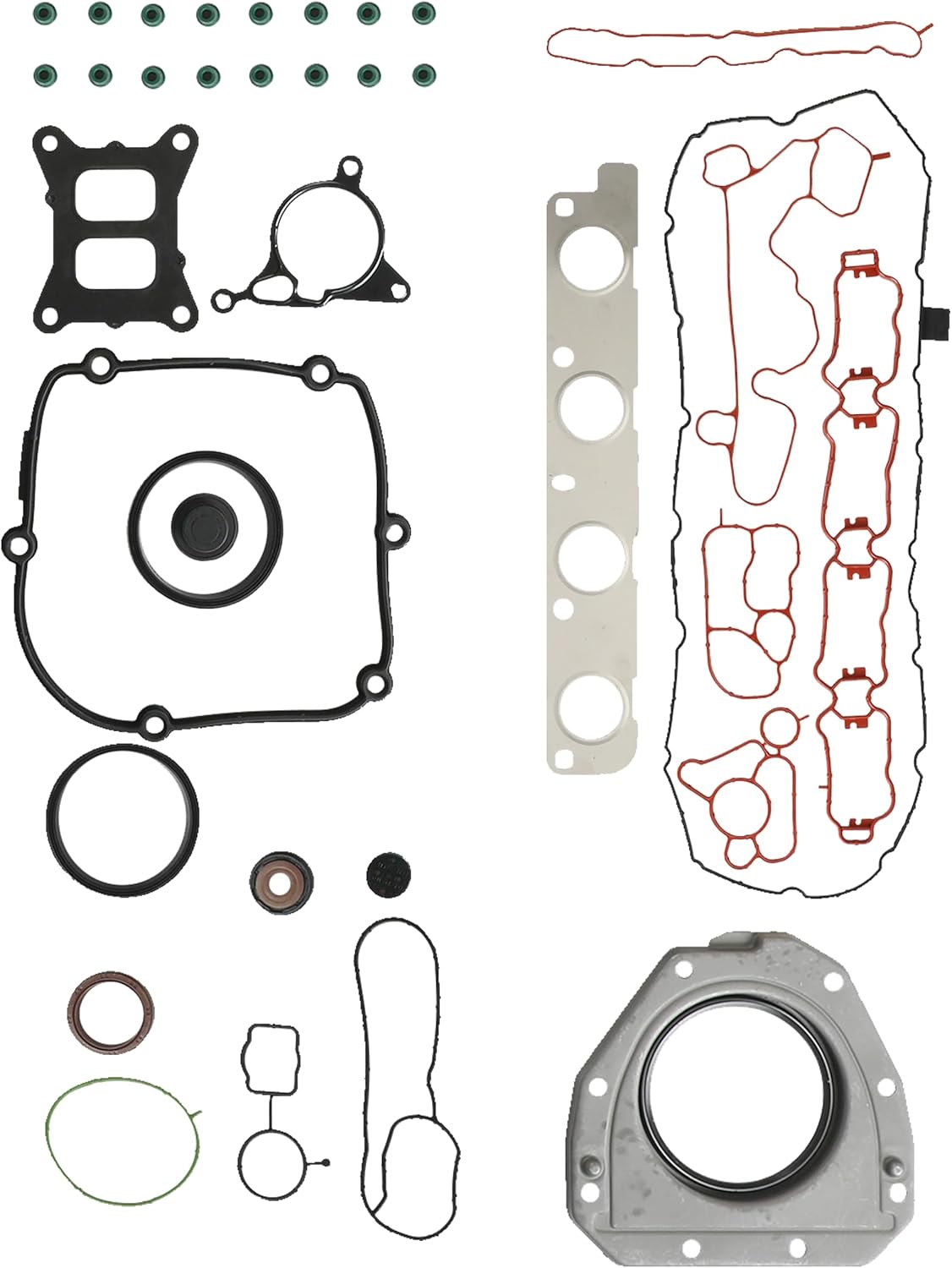 EA888 Gen 3 2.0T 1.8T Engine Timing Chain Kit Head Gasket Set Fit For Volkswagen GTI Jetta Passat Golf Beetle Audi A3 A4 TT Atlas 2014-2020 OE 06K109158AF 06K109467AE