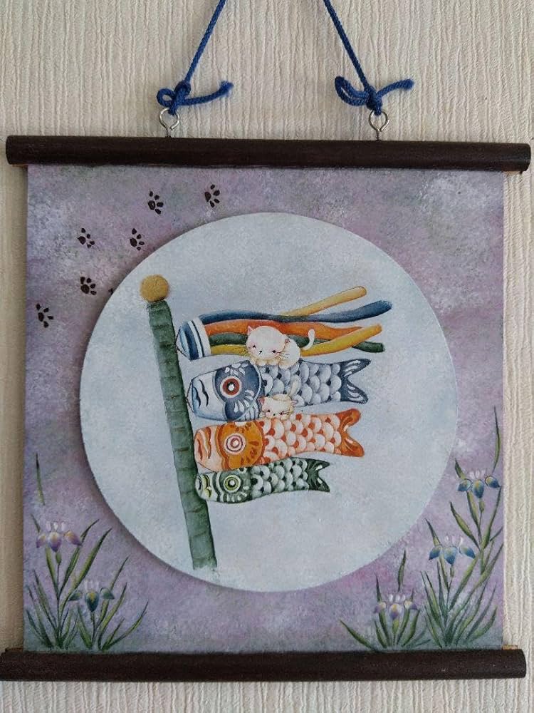 「ハンドメイド」こどもの日　トールペイント ハンドメイド」こどもの日 トールペイント こどもの日鯉のぼり