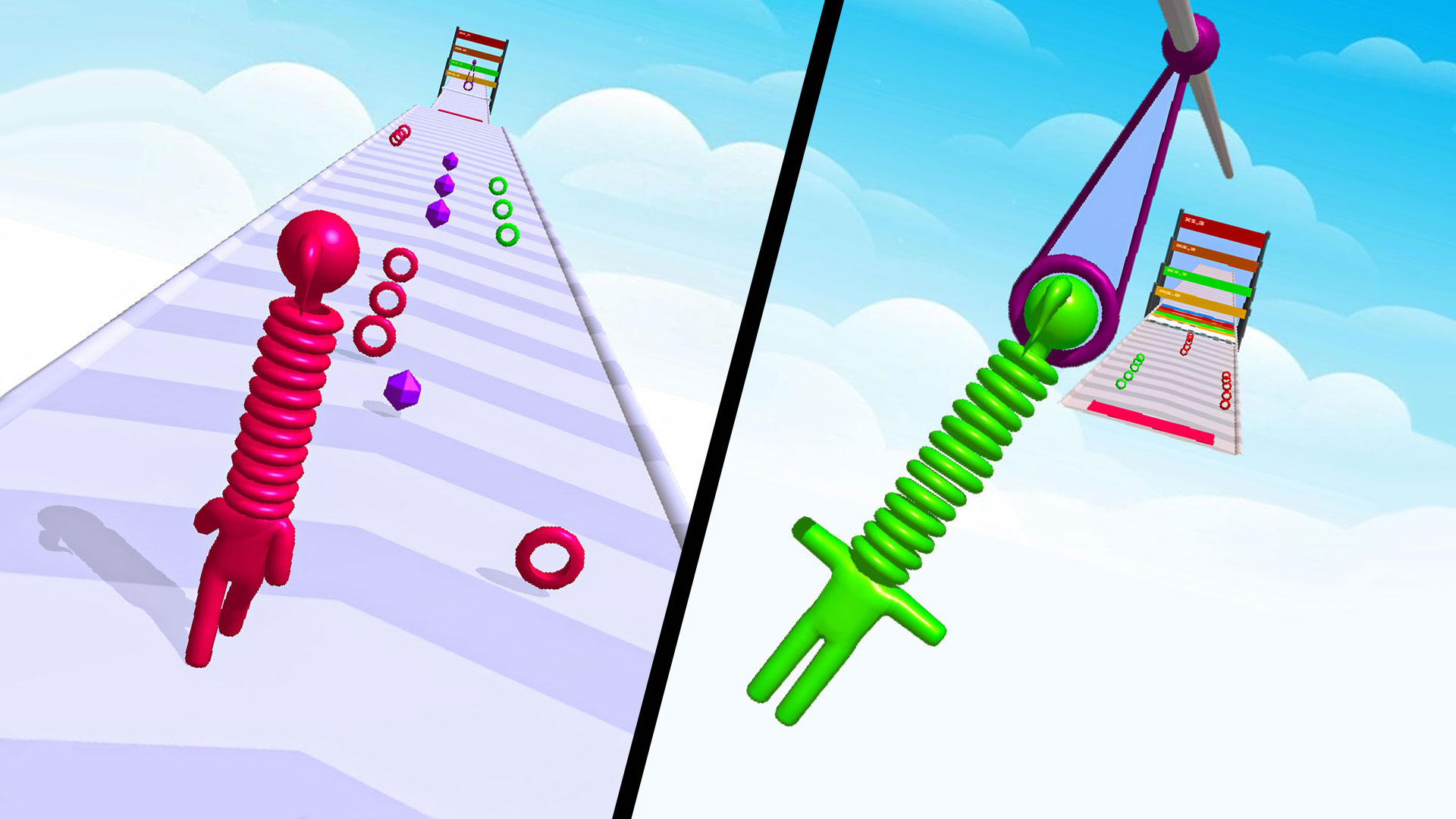 Long Neck Stack Run: Stickman Longest Neck Run Race 3D - Collect Rings ...