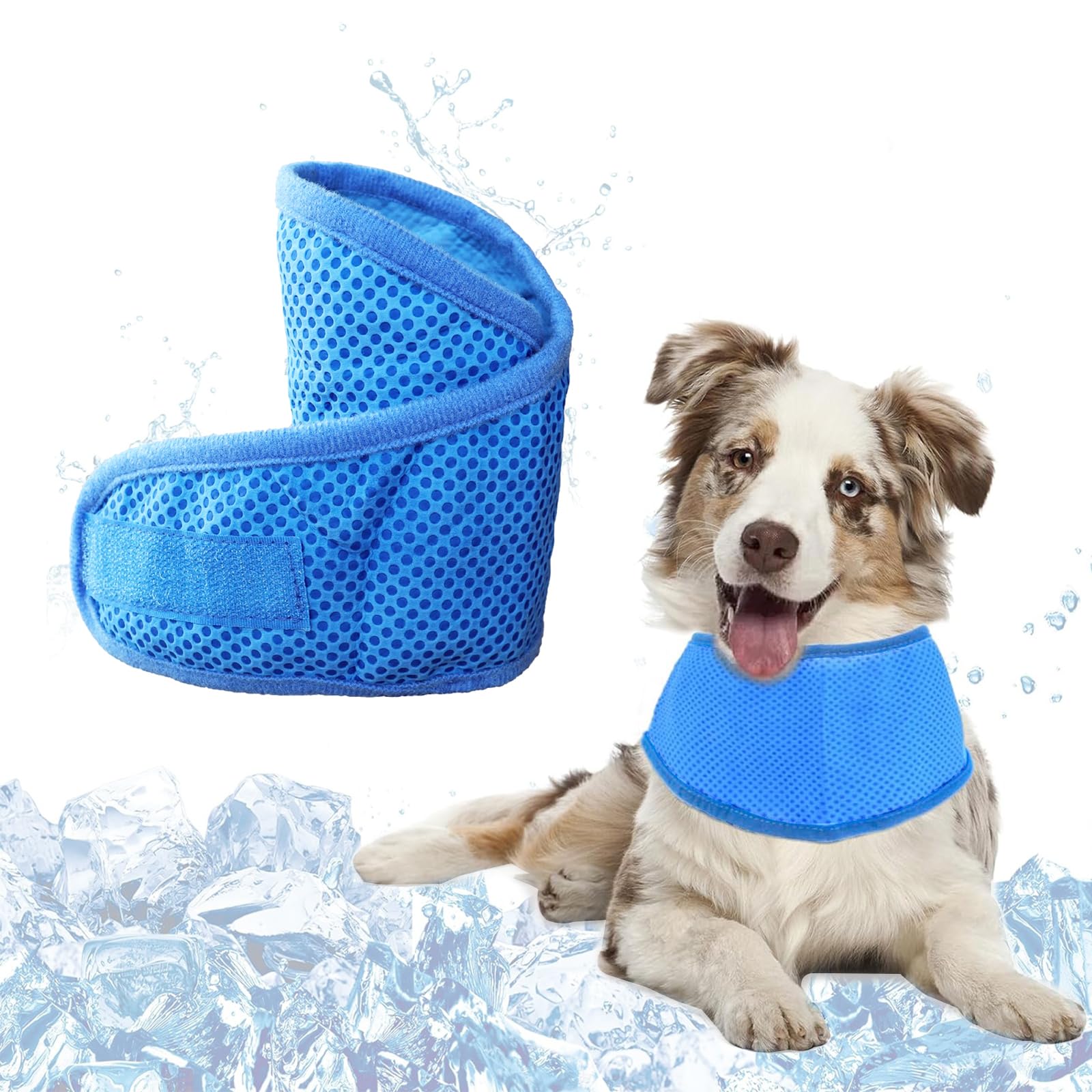 KASESSS Dog Cooling Bandana, Summer Dog Cooling Collar