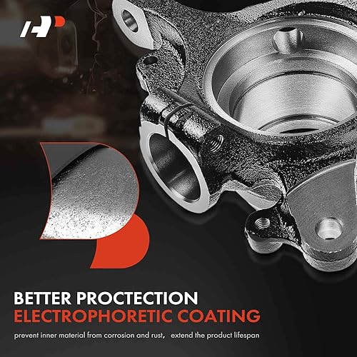 Miniatura 5 de A-Premium Juego de 2 nudillos de dirección delantero izquierdo y derecho compatibles con Subaru Baja 03-06 Forester 00-08 Impreza 00-07 Legacy 00-04