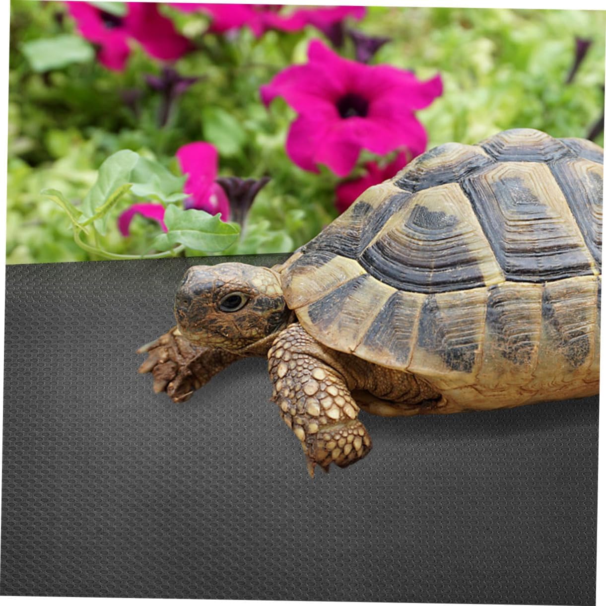 HANABASS Reptile Carpet Bedding Liner Mat for Bearded Dragons Lizards Snakes Compact Substrate for Terrariums Lightweight Safe Resting Place for Reptile Pets