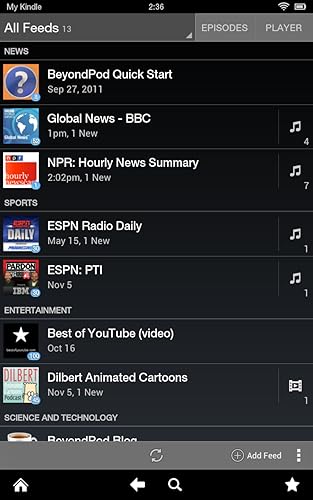BeyondPod Podcast Manager
