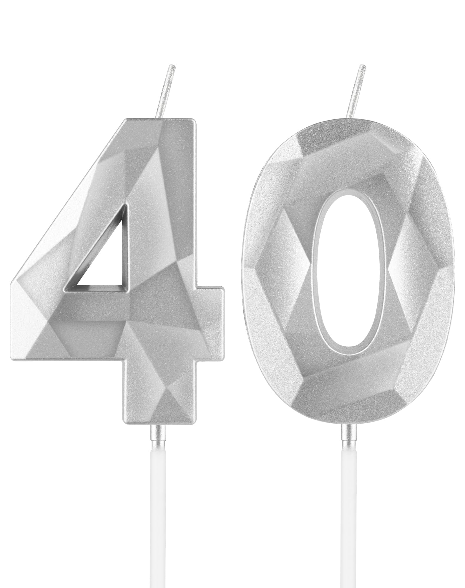 Royal Blue 13th Birthday Candles, 3D Number 13 Candle for Cake, Boy Girl 13th Birthday Decorations,Sapphire Candle Topper Blue Cake Decorations for Birthday Party Wedding Anniversary Supplies — view 309