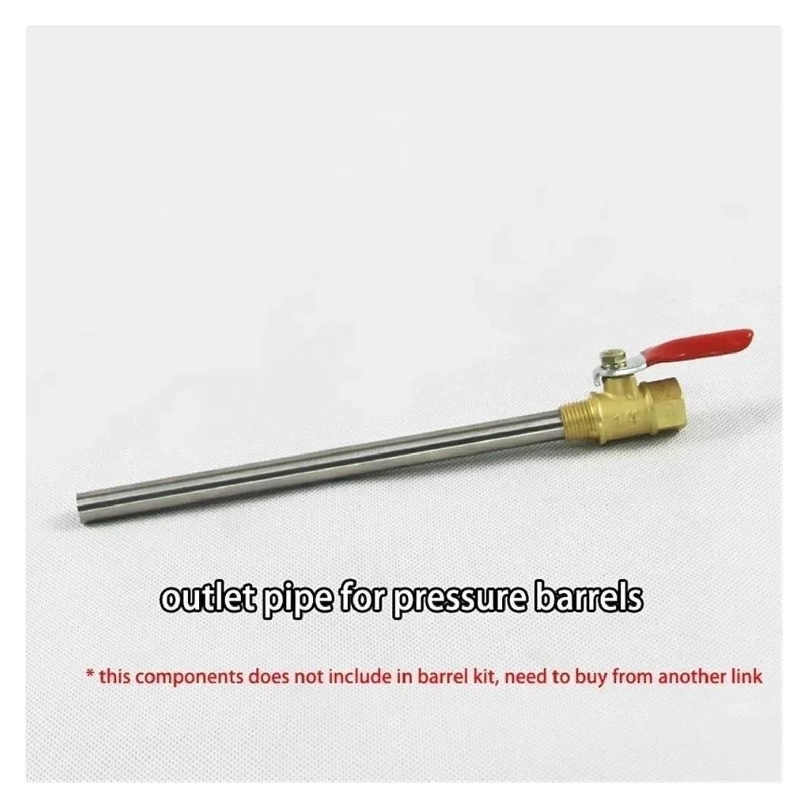 Stainless Steel Pressure Tank with Side Outlet Schleifkleber-Dosierset, 2 Stück 8L-Edelstahltanks + 1 Stück AB-Kleber-Dosierventil