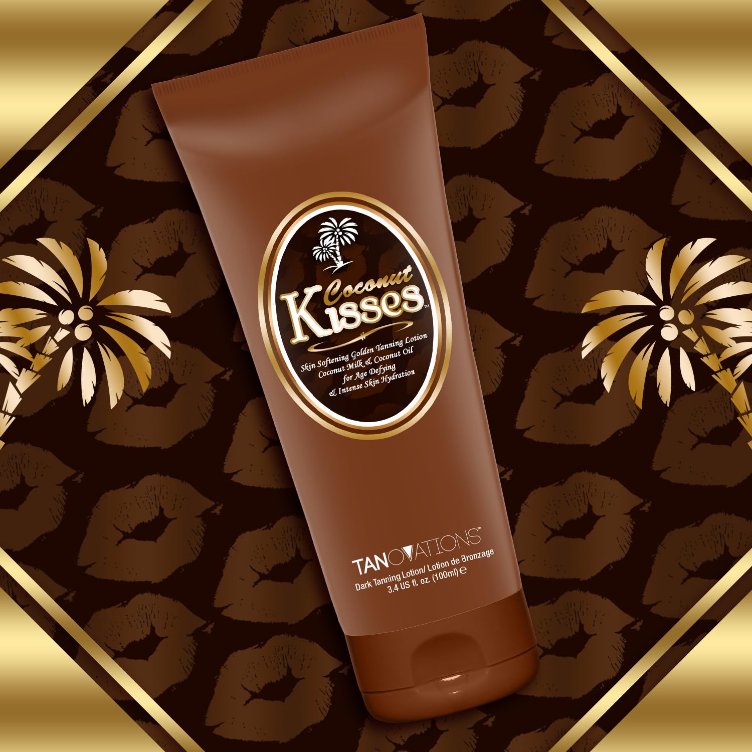 Amazon.com : Ed Hardy Coconut Kisses Golden Tanning Lotion Cruelty