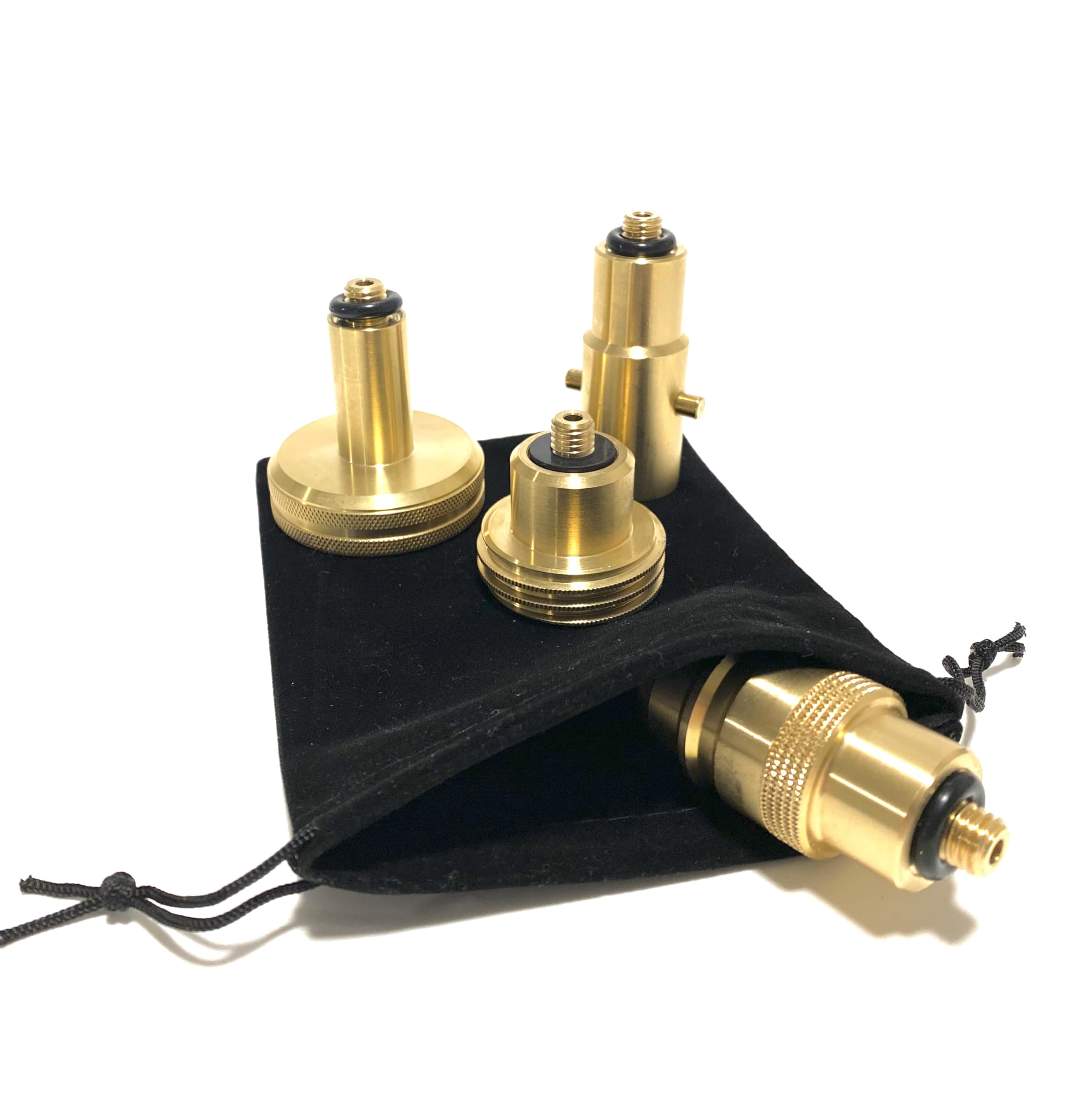 Juego de adaptadores para autogas (4 piezas) M10 LPG con bolsa de tela, para vehículos de gas